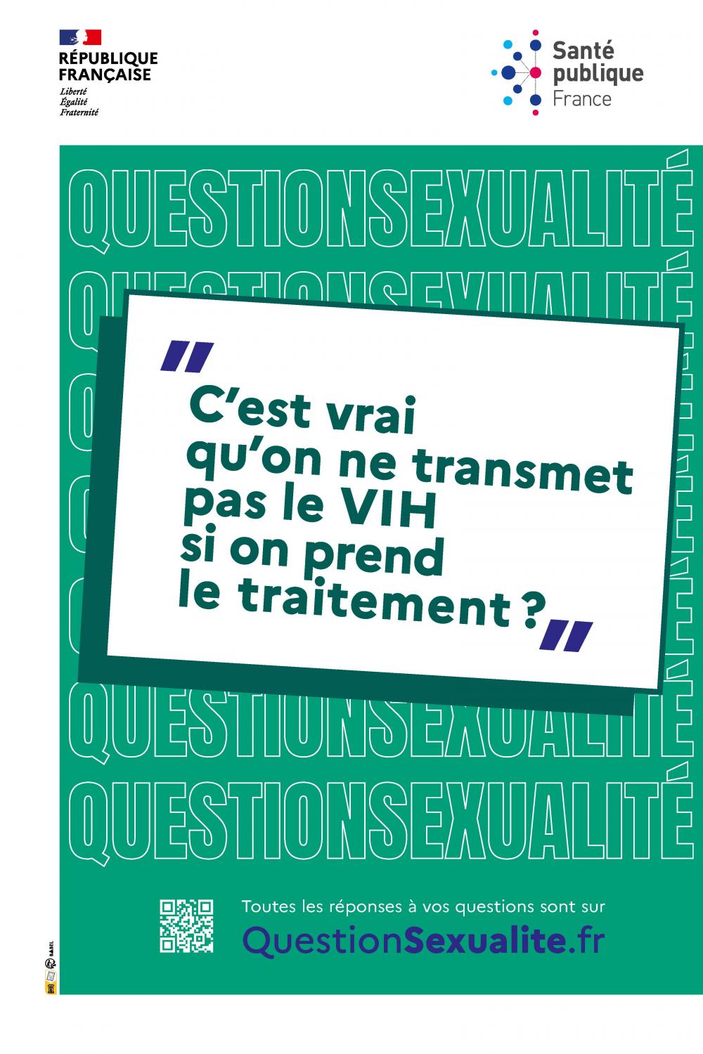 C'est vrai qu'on ne transmet pas le VIH si on prend le traitement ?